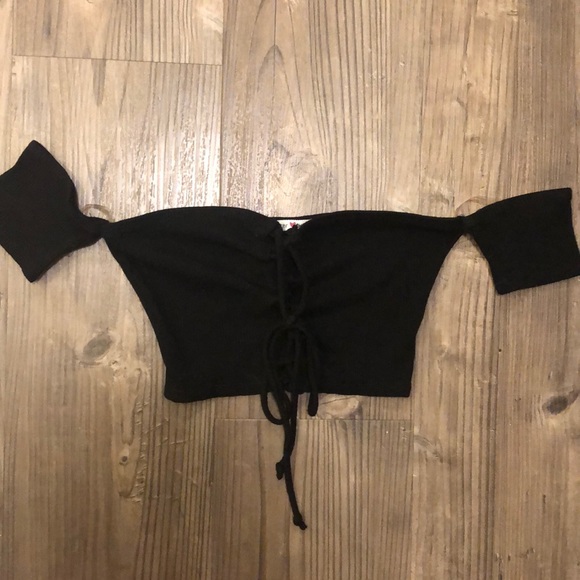 Better Be Tops - Better Be size XS Lace up crop bra top